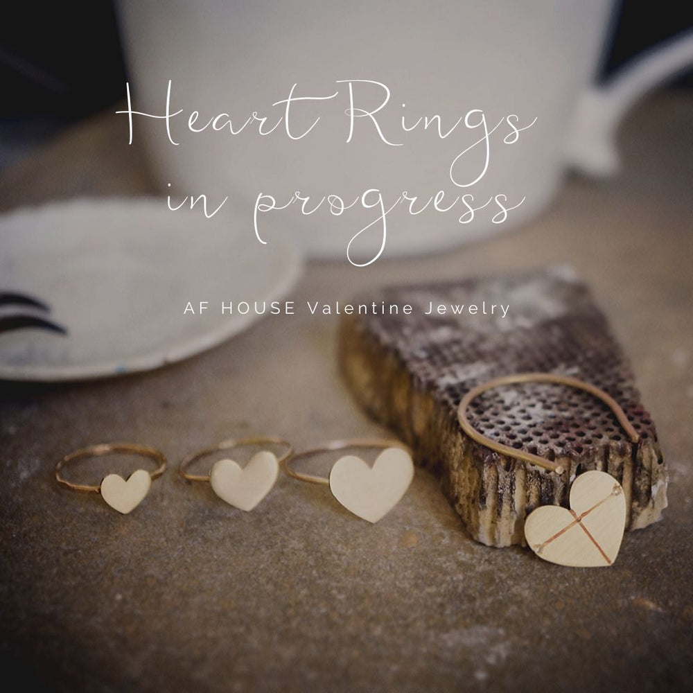 Wide Heart Ring-Silver